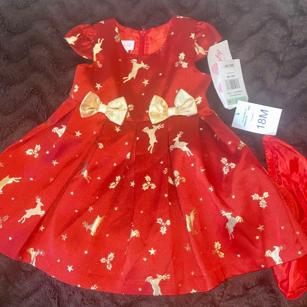 Baby Girl Christmas Dress!